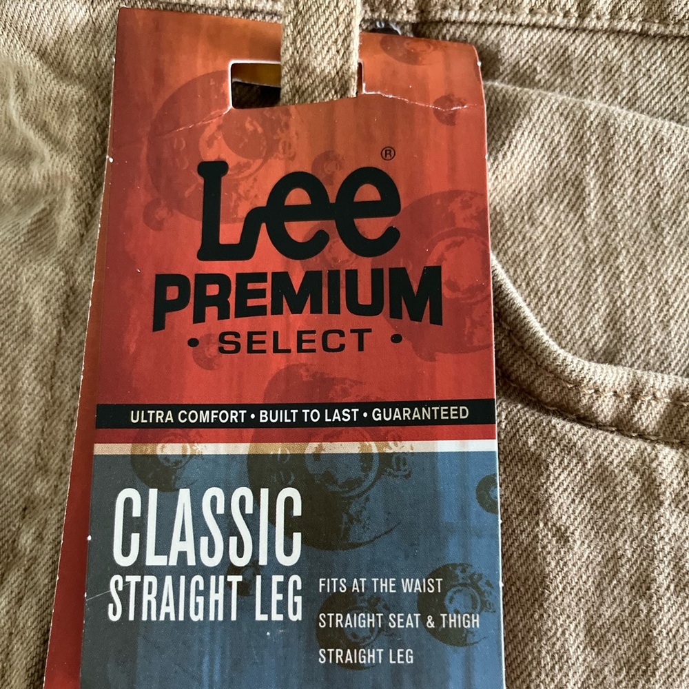 Lee Premium Select Men's Straight Leg Jeans - Brown